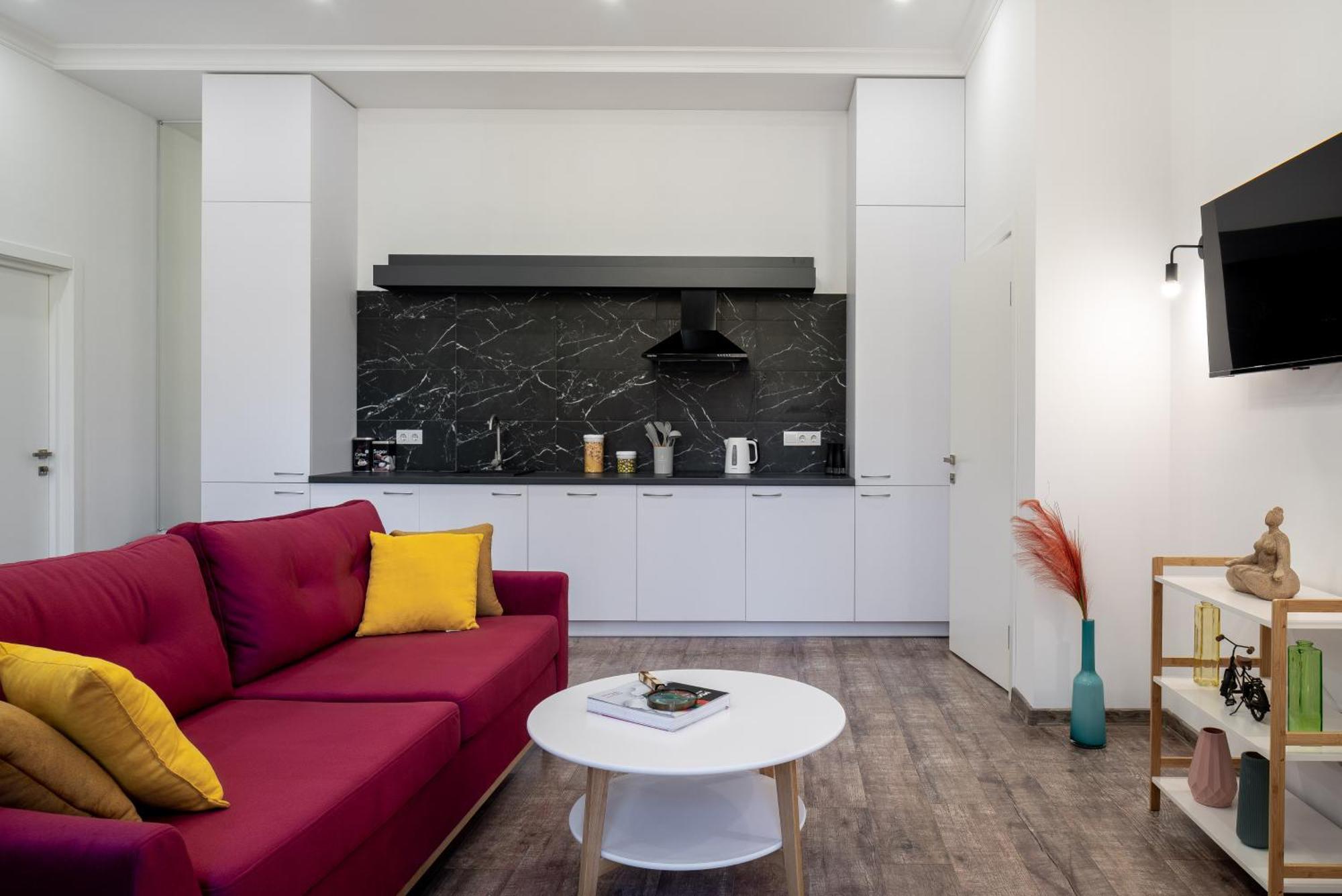 Yaroslav Val Lux Apartments Kiev Dış mekan fotoğraf
