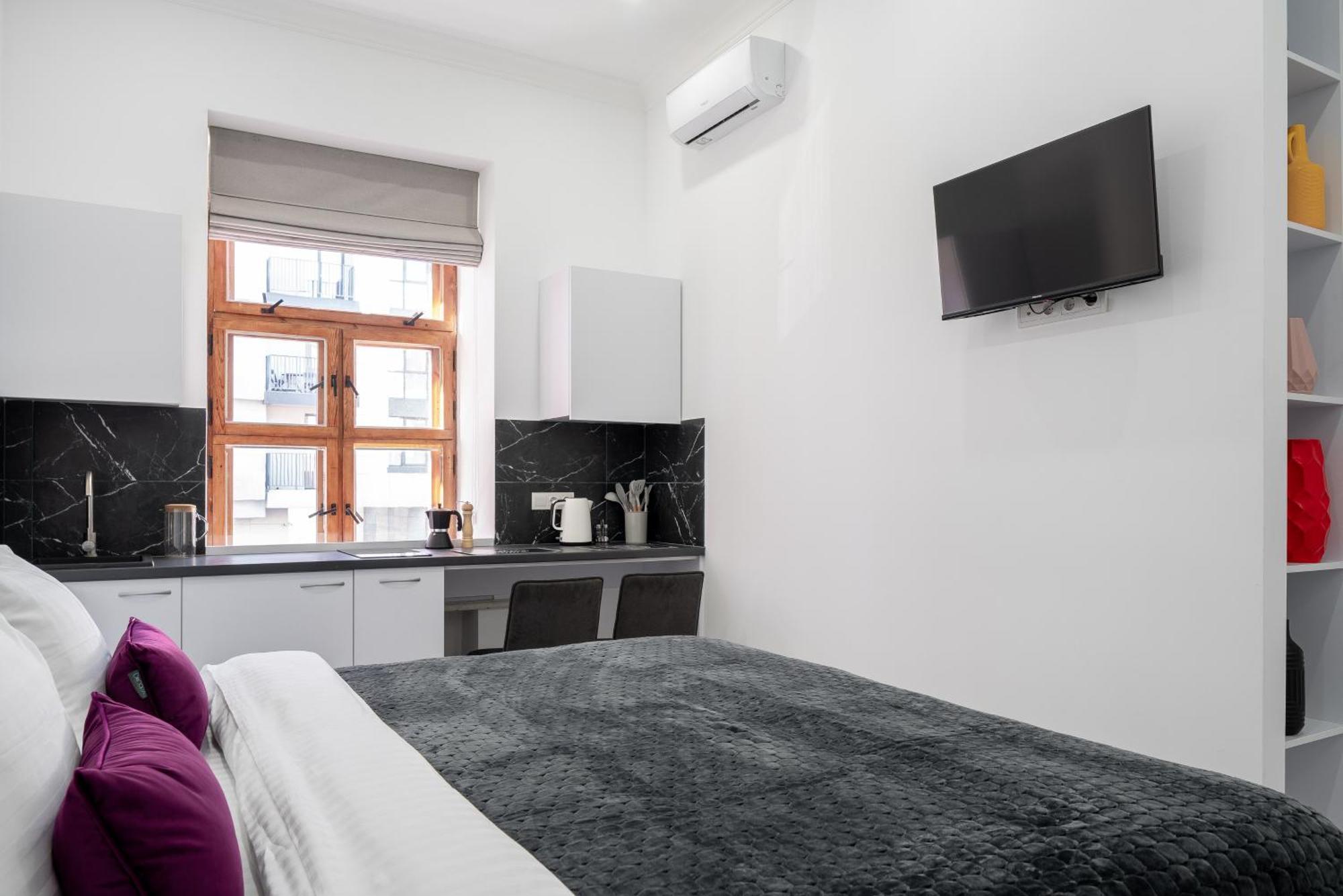 Yaroslav Val Lux Apartments Kiev Dış mekan fotoğraf